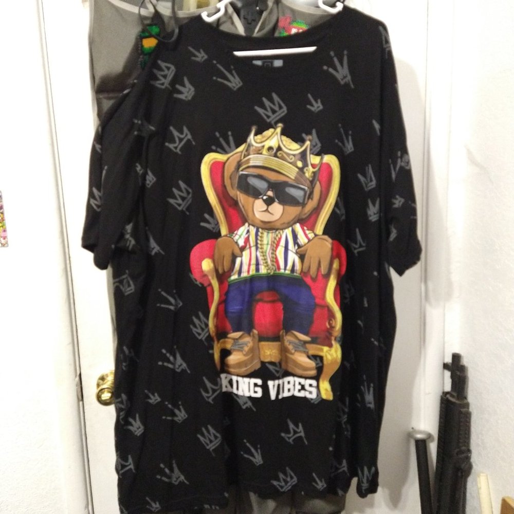 Biggie Smalls King Vibes t-shirt men's